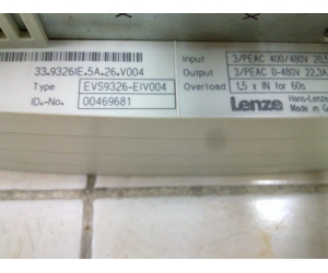 Lenze EVS9326-EIV004